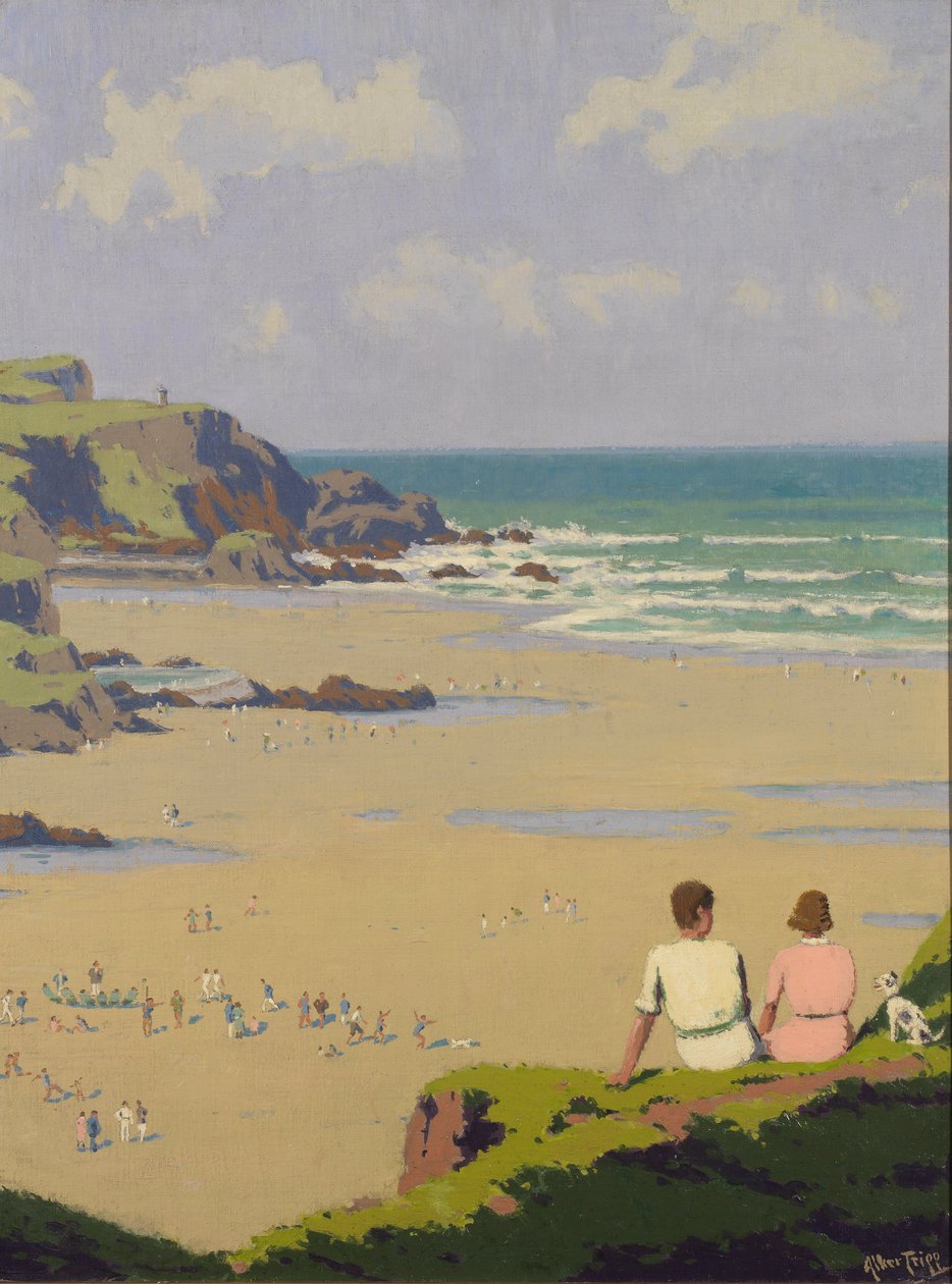 Summerleaze Beach von Herbert Alker Tripp