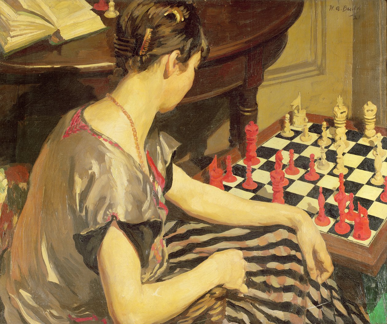 Das Schachbrett von Herbert Ashwin Budd