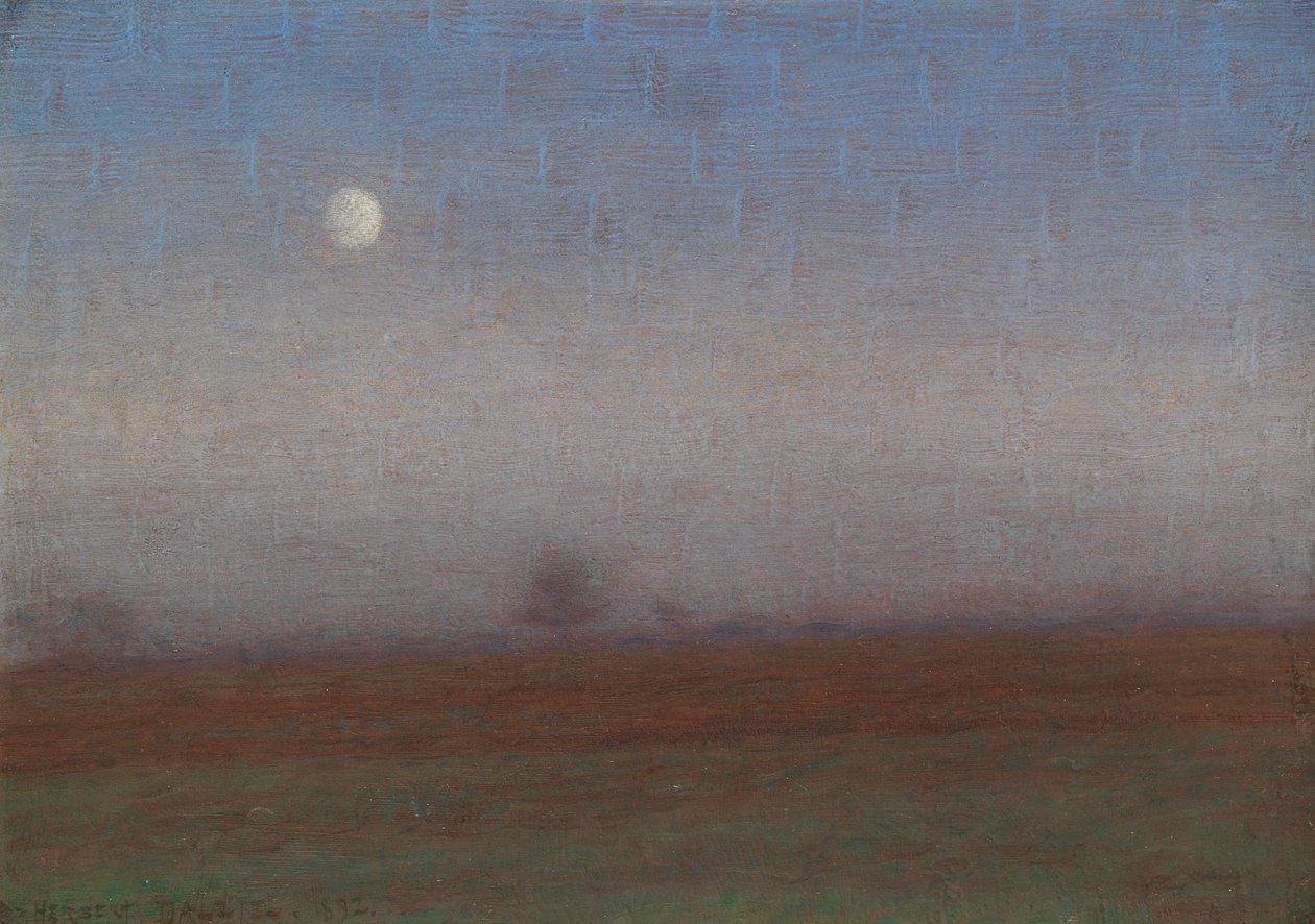 Der scheidende Tag, 1892 von Herbert Dalziel