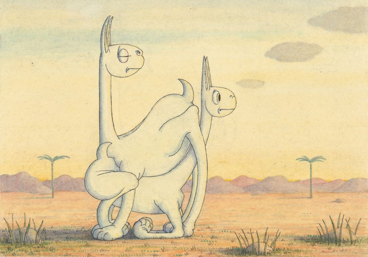 Kommender Sturm – Mutter riecht den Donner, ca. 1910 von Herbert E. Crowley