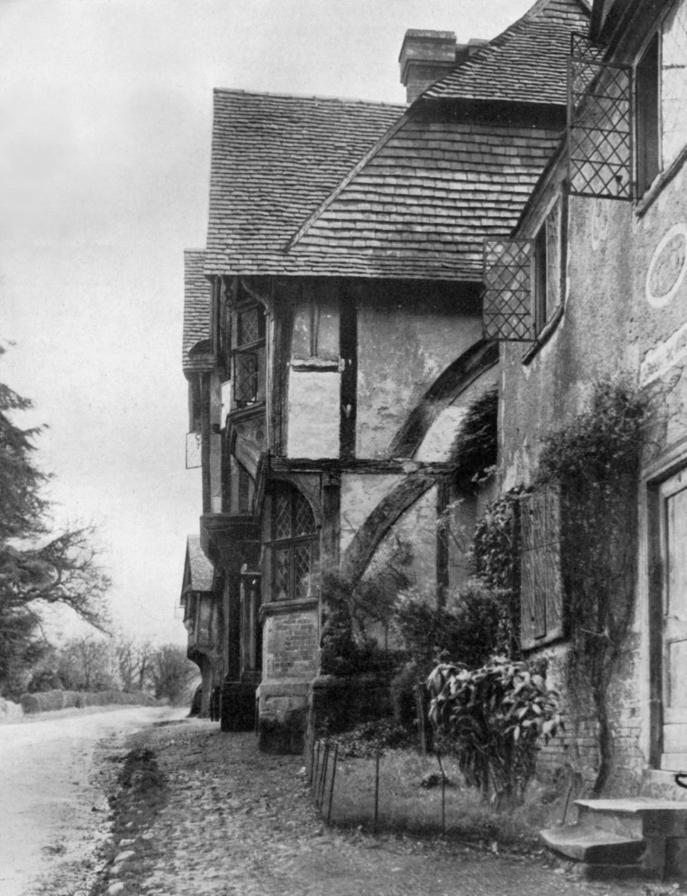Altes Haus in Chiddingstone, Kent von Herbert Felton
