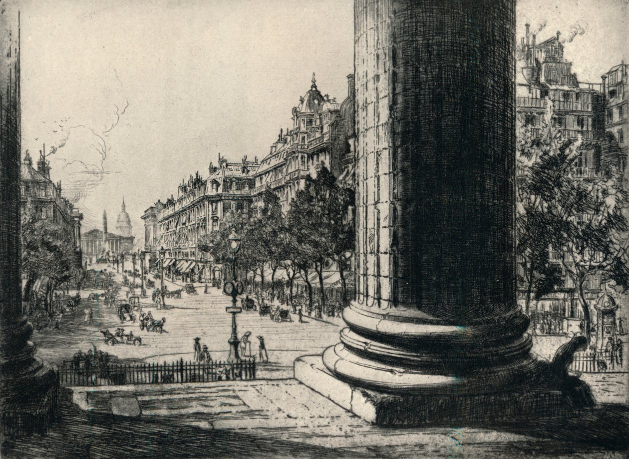 Blick von der Madeleine von Herbert Hillier
