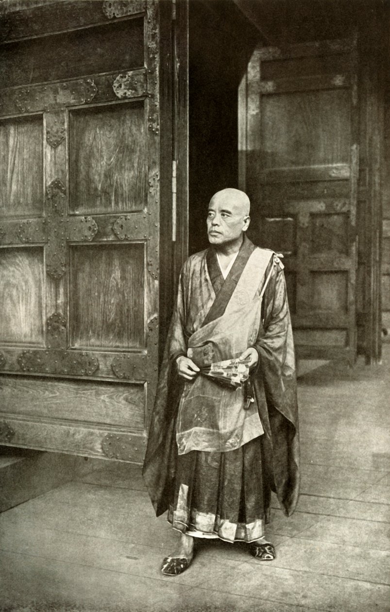 Ein Priester Buddhas, 1910 von Herbert Ponting