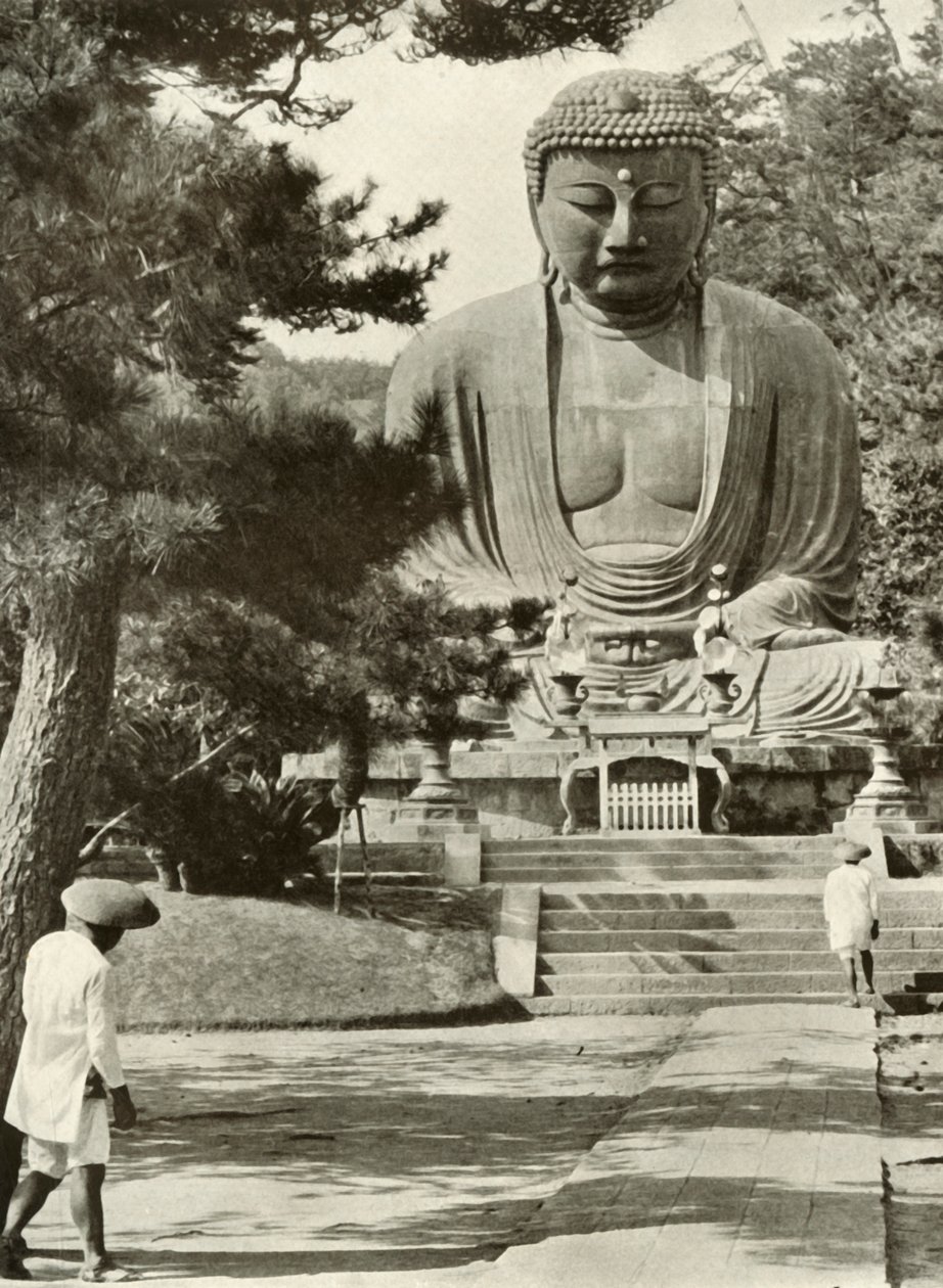 Amida, Der Buddha, 1910 von Herbert Ponting