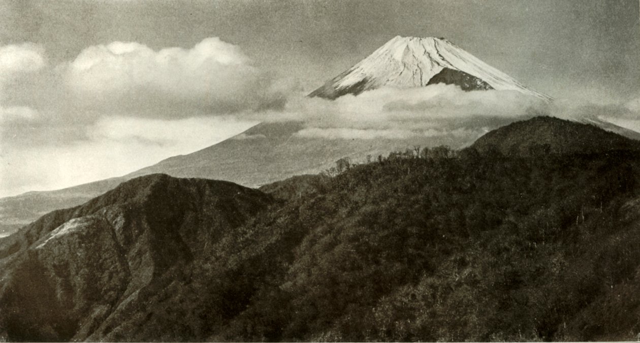 Fuji-san, 1910 von Herbert Ponting