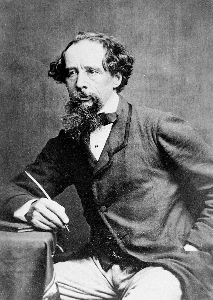 Charles Dickens, 1861 von Herbert Watkins