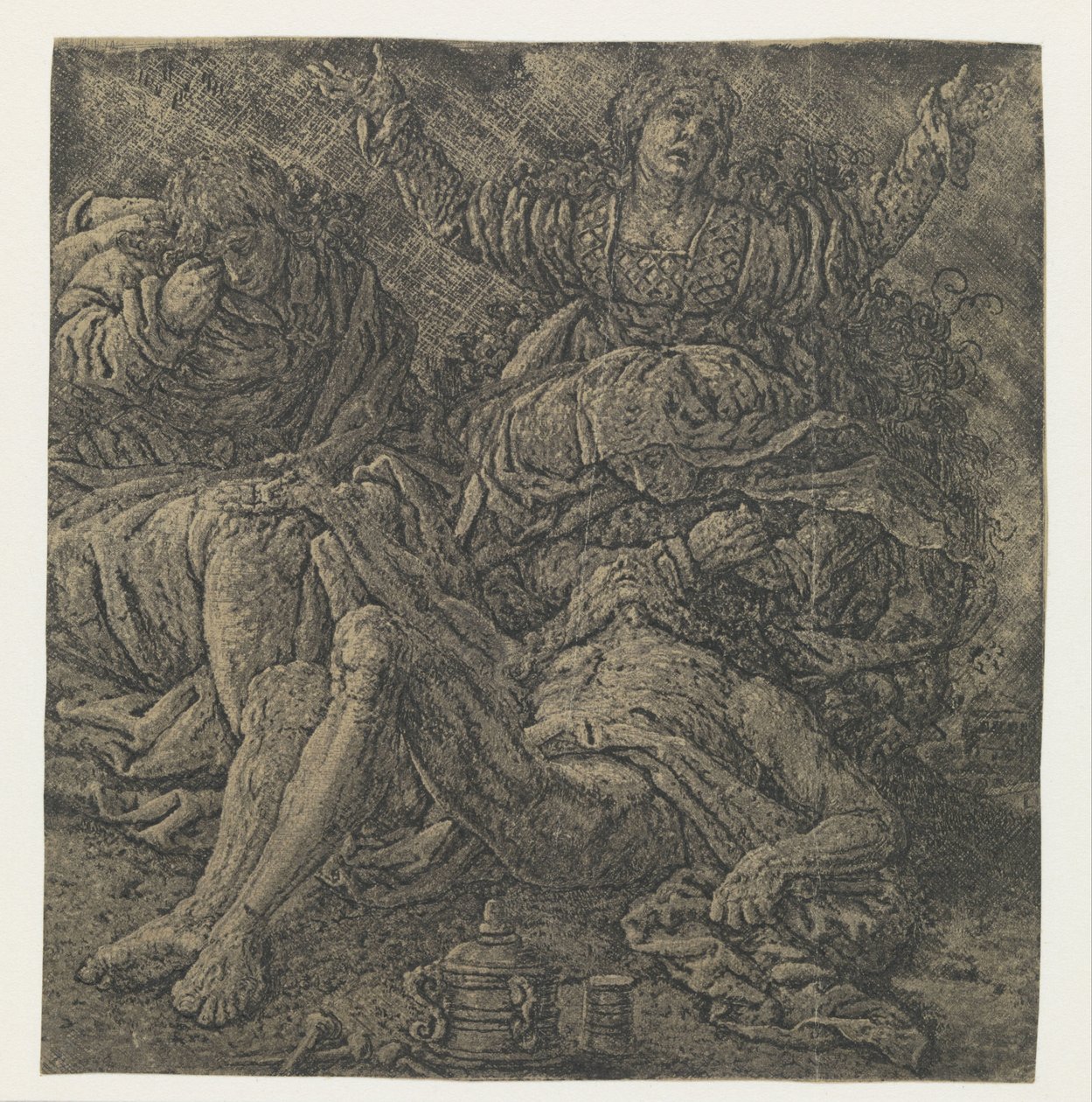 Die Beweinung Christi von Hercules Segers