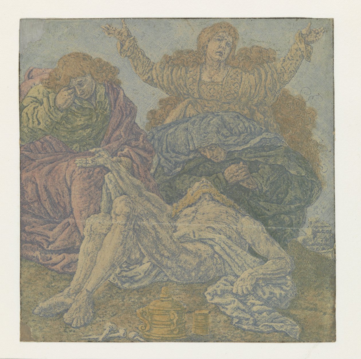 Die Beweinung Christi von Hercules Segers