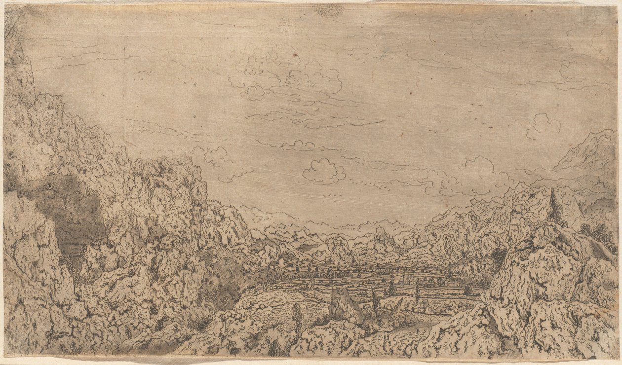 Das eingeschlossene Tal von Hercules Seghers