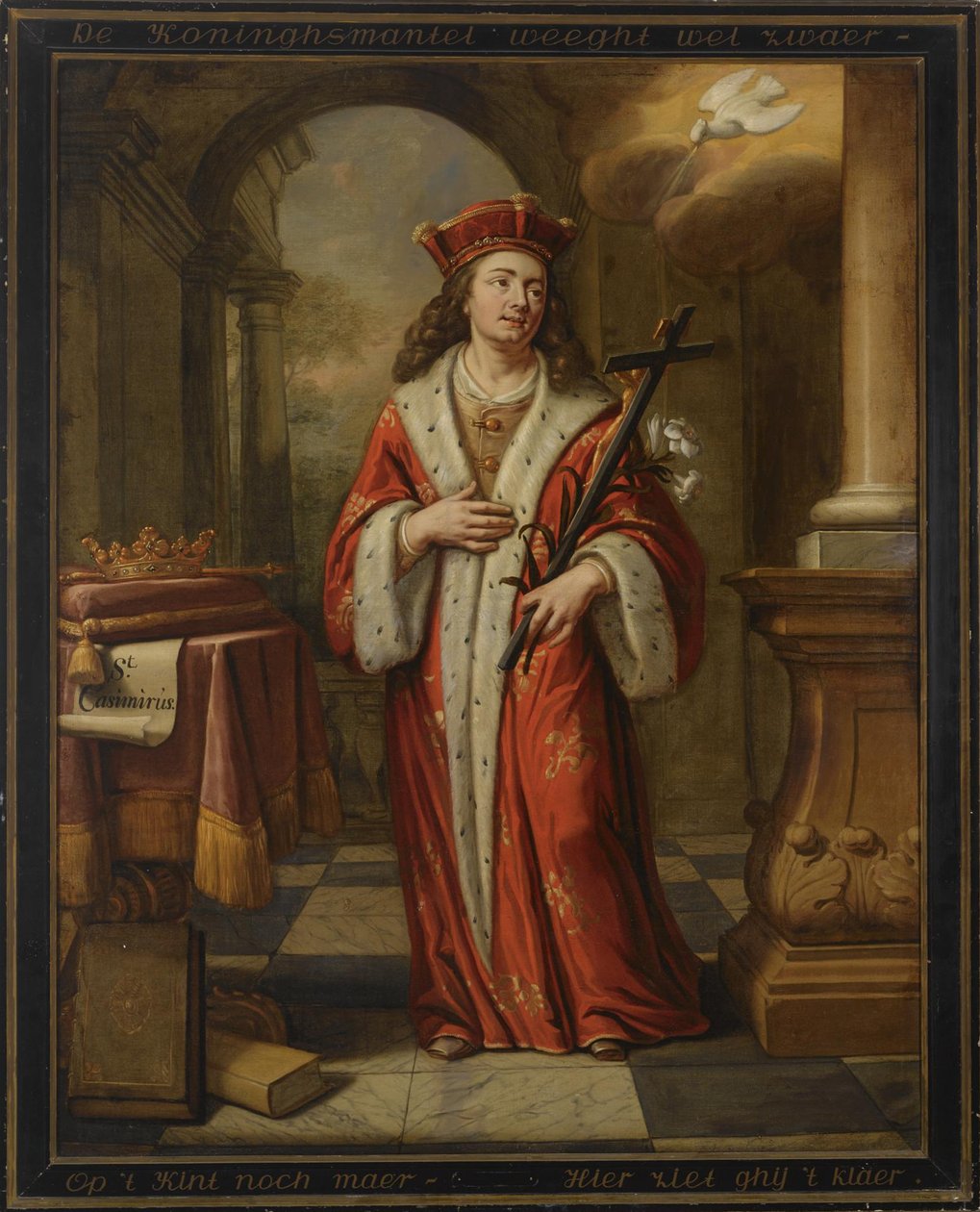 Heiliger Kasimir Jagiellon von Herman Collenius