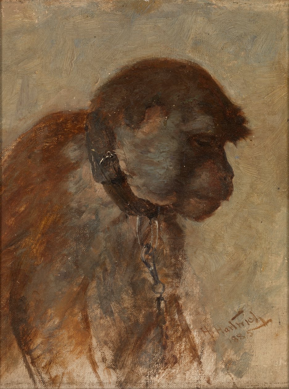 Meditation, 1885 von Herman Hartwich