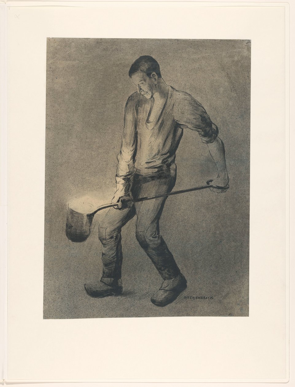 Eisengießer von Herman Heijenbrock (signed by artist)