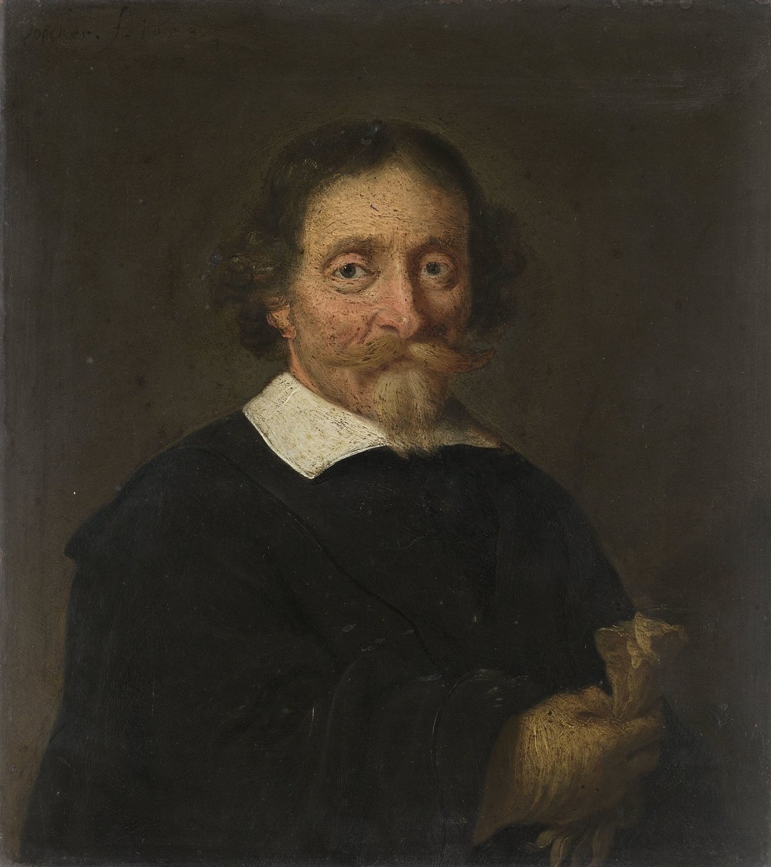 Porträt eines Mannes von Herman Meynderts Doncker