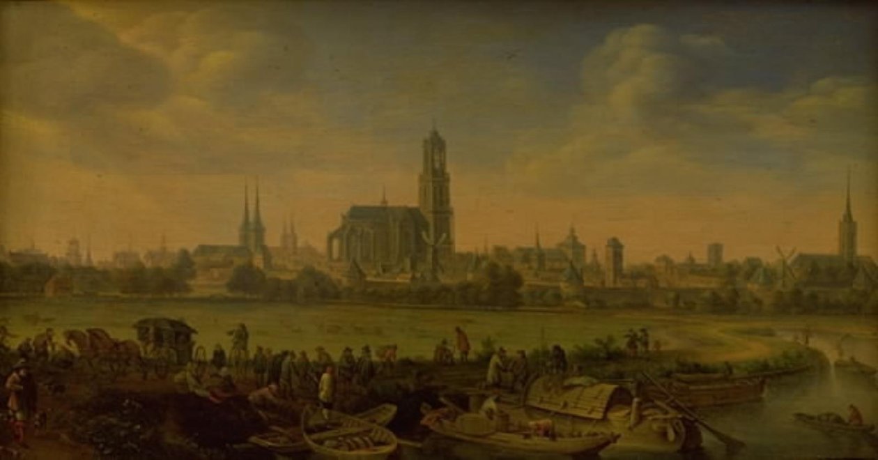 Ansicht von Utrecht von Herman Saftleven