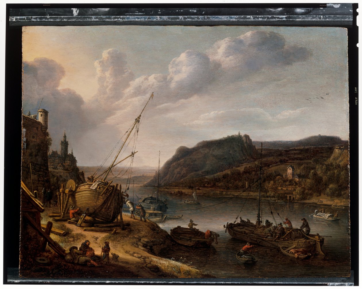 Flusslandschaft von Herman the Younger Saftleven