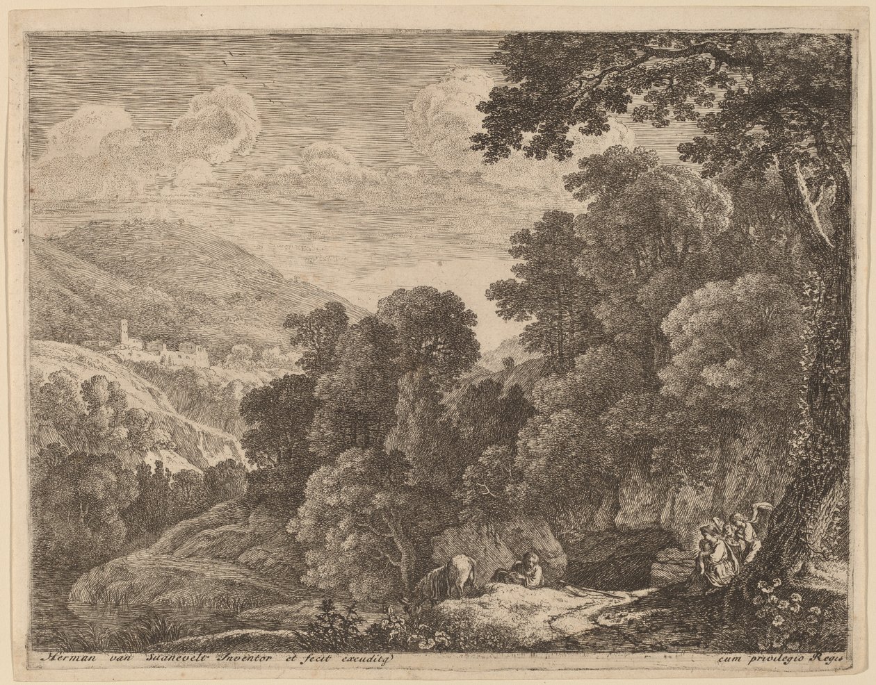Die Höhle von Herman van Swanevelt