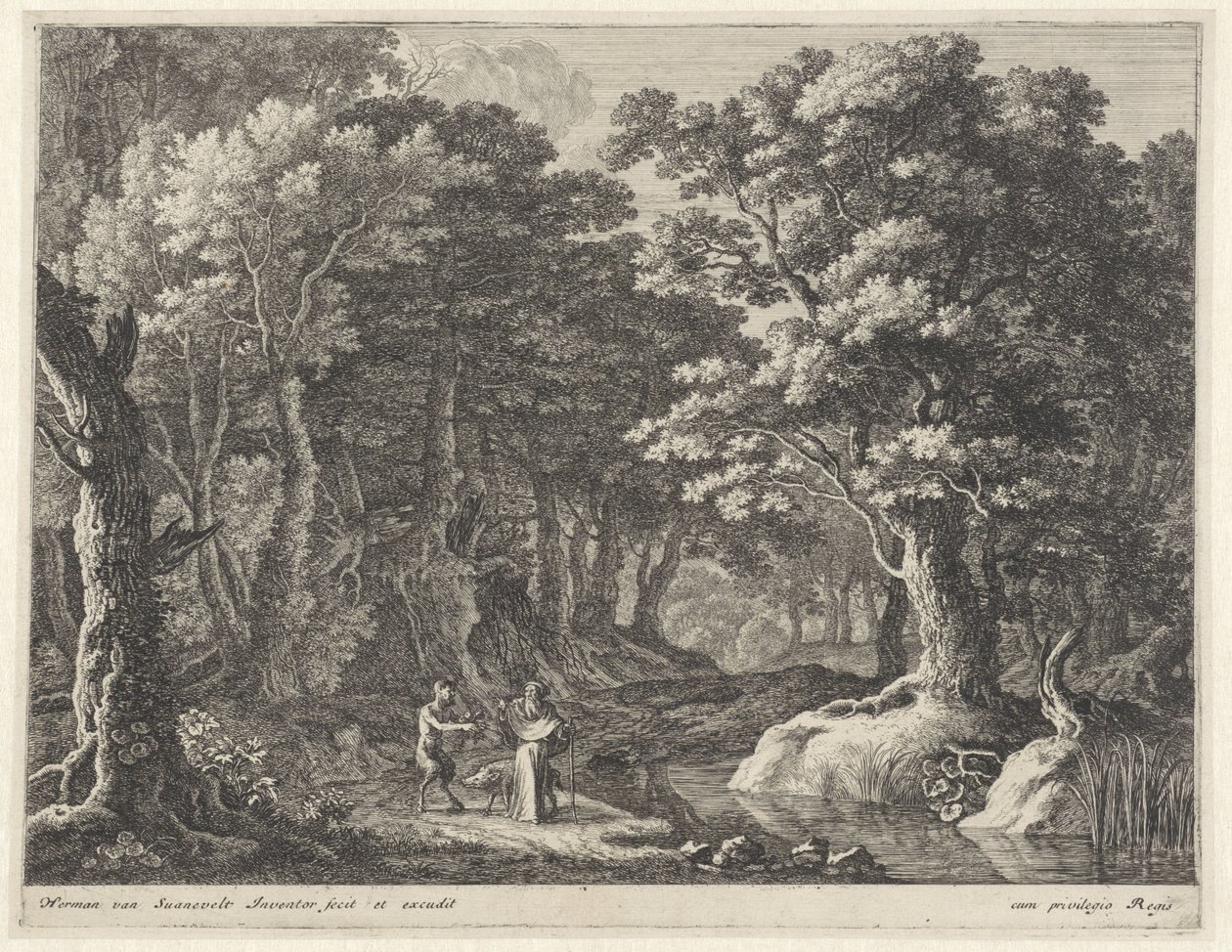 Versuchung des Hl. Antonius des Großen von Herman van Swanevelt