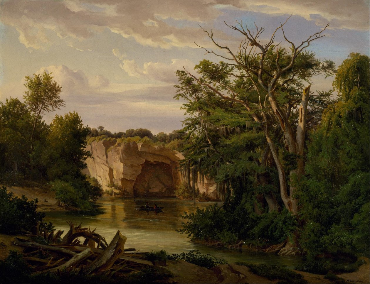 Hügellandschaft von Carl Hermann Frederick Lungkwitz
