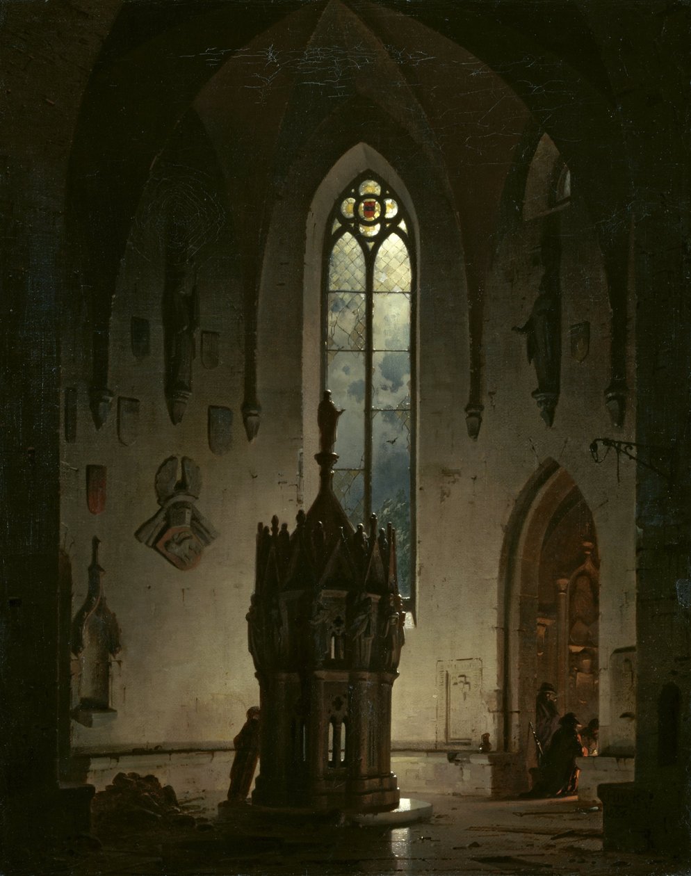 Verfallene Kapelle von Hermann Dyck
