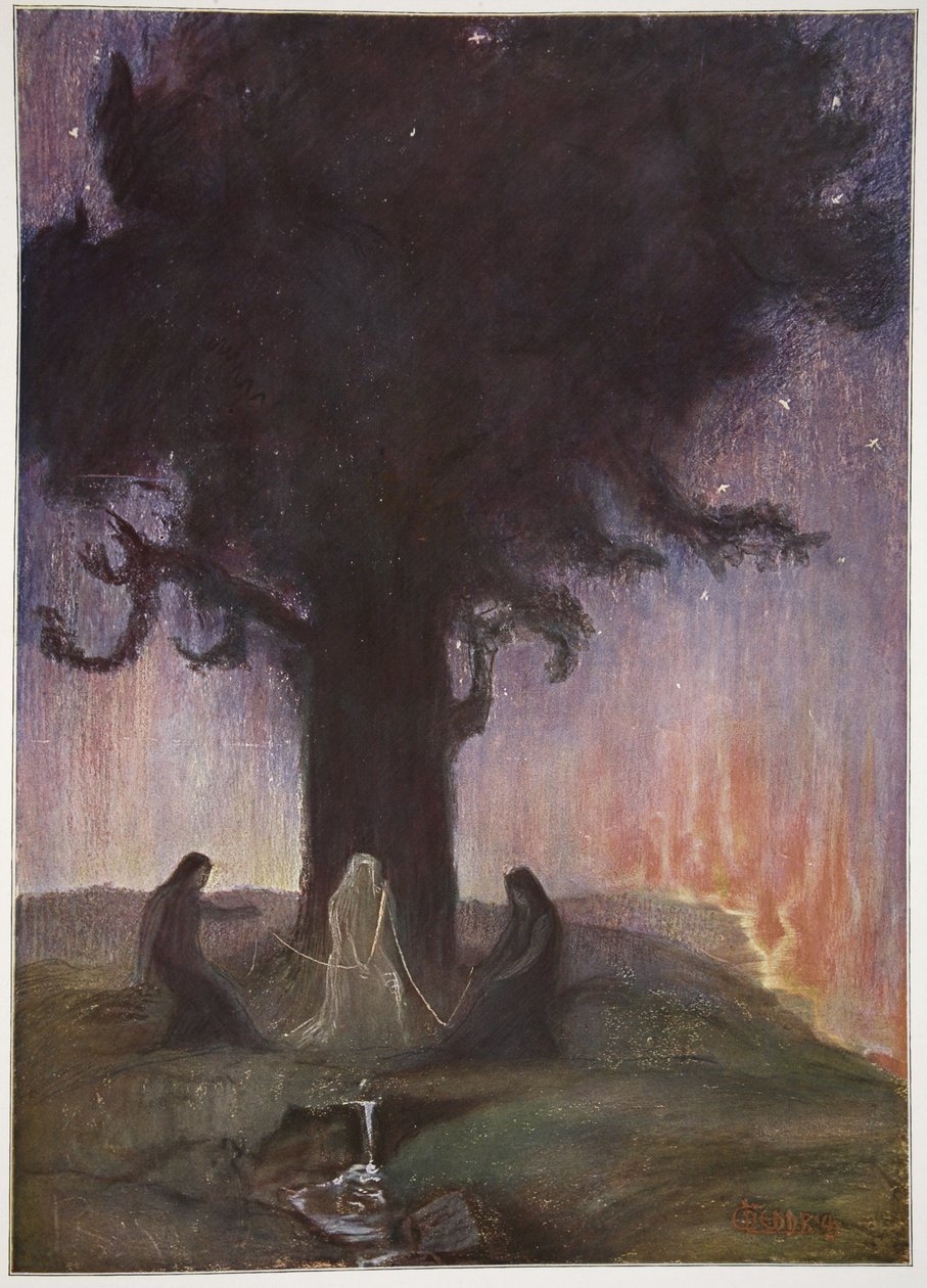 Die Nornen, 1906 von Hermann Hendrich