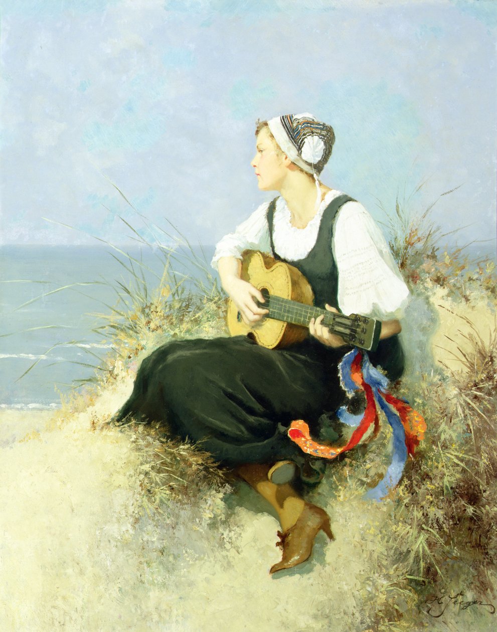 Am Strand von Hermann Seeger