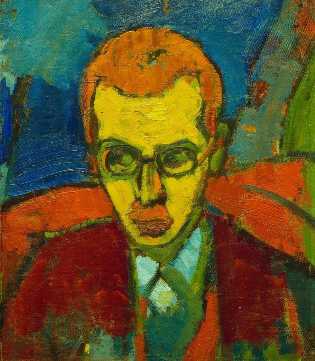 Bildnis Itten von Hermann Stenner