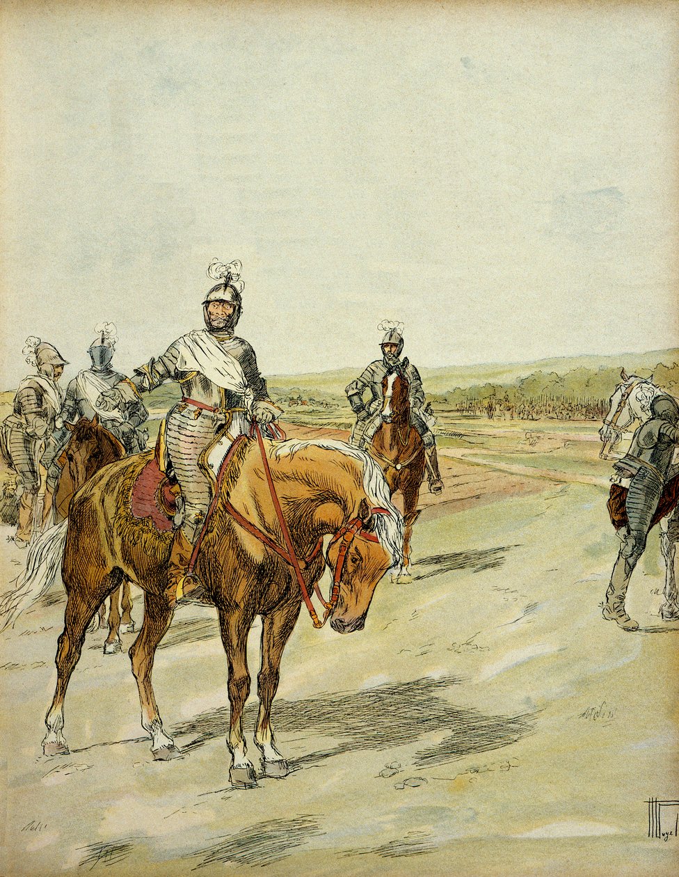 Heinrich IV. von Hermann Vogel
