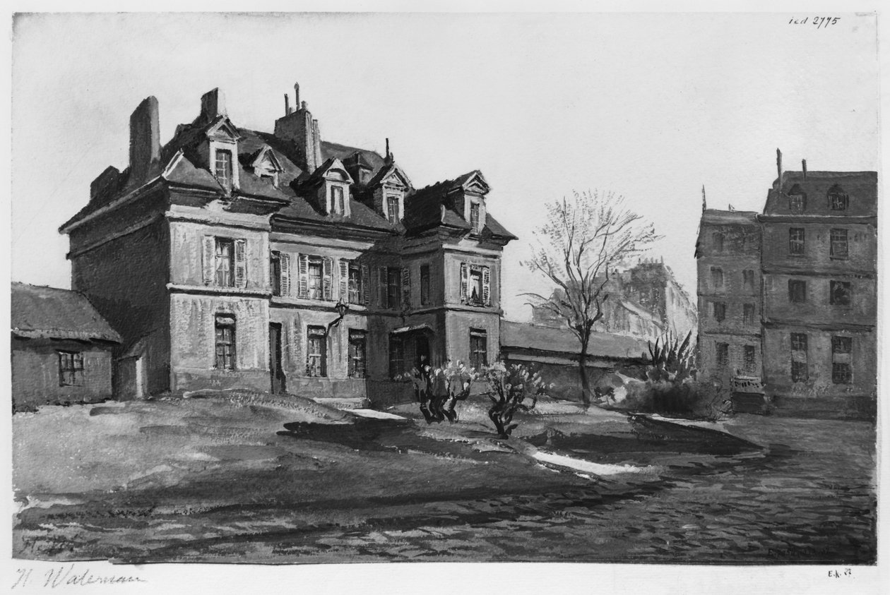 Ansicht der Maternité Port-Royal von Herminie Waterneau