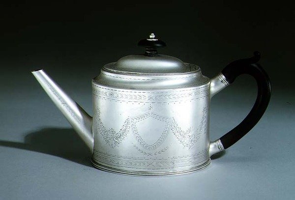 Teekanne, 1780 von Hester Bateman