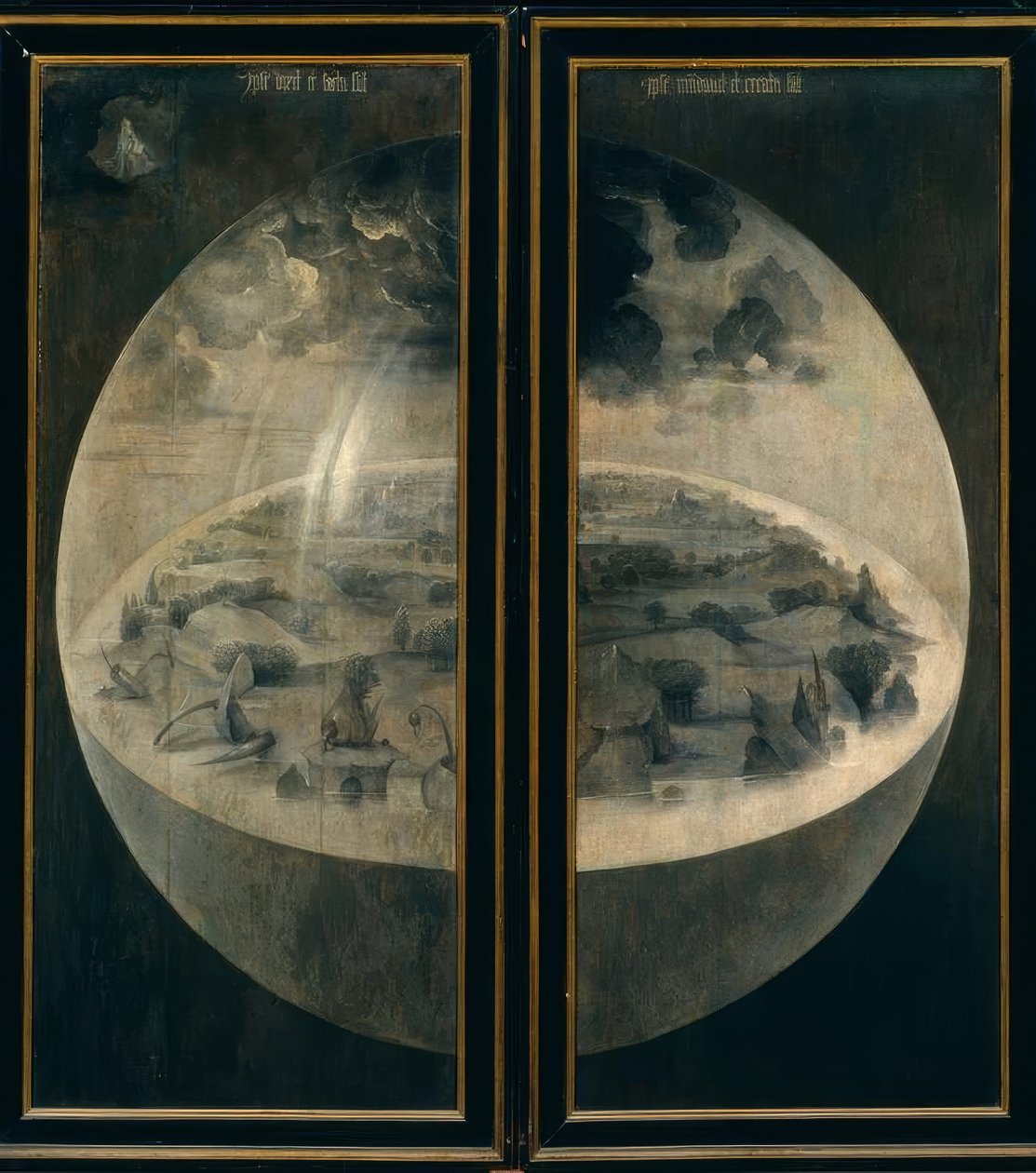 Die Erschaffung der Welt von Hieronymus Bosch