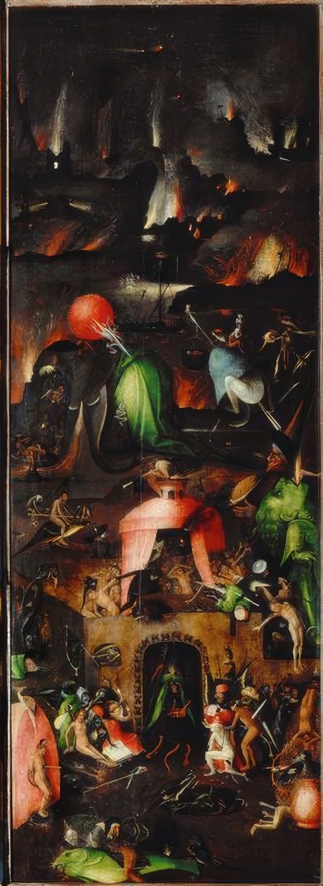 Die Hölle von Hieronymus Bosch