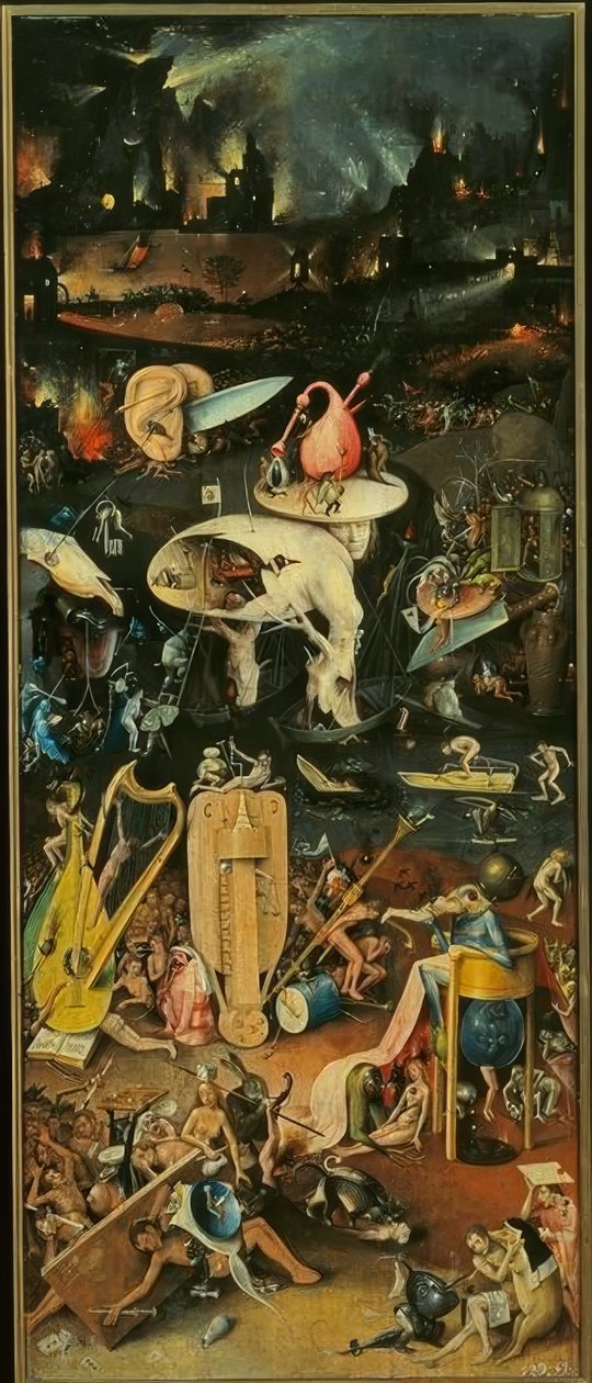 Die Hölle von Hieronymus Bosch