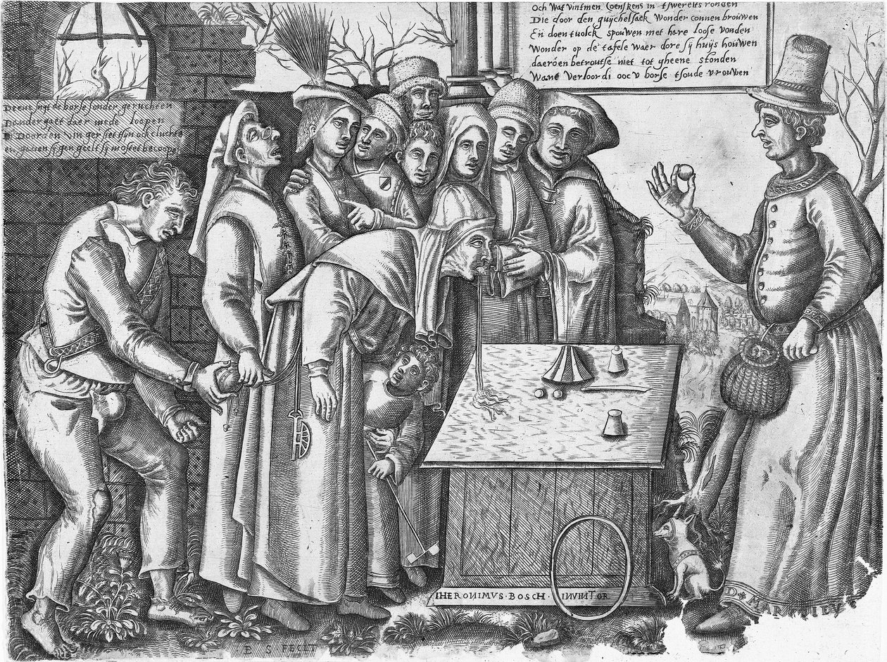 Der Zauberer von Hieronymus Bosch