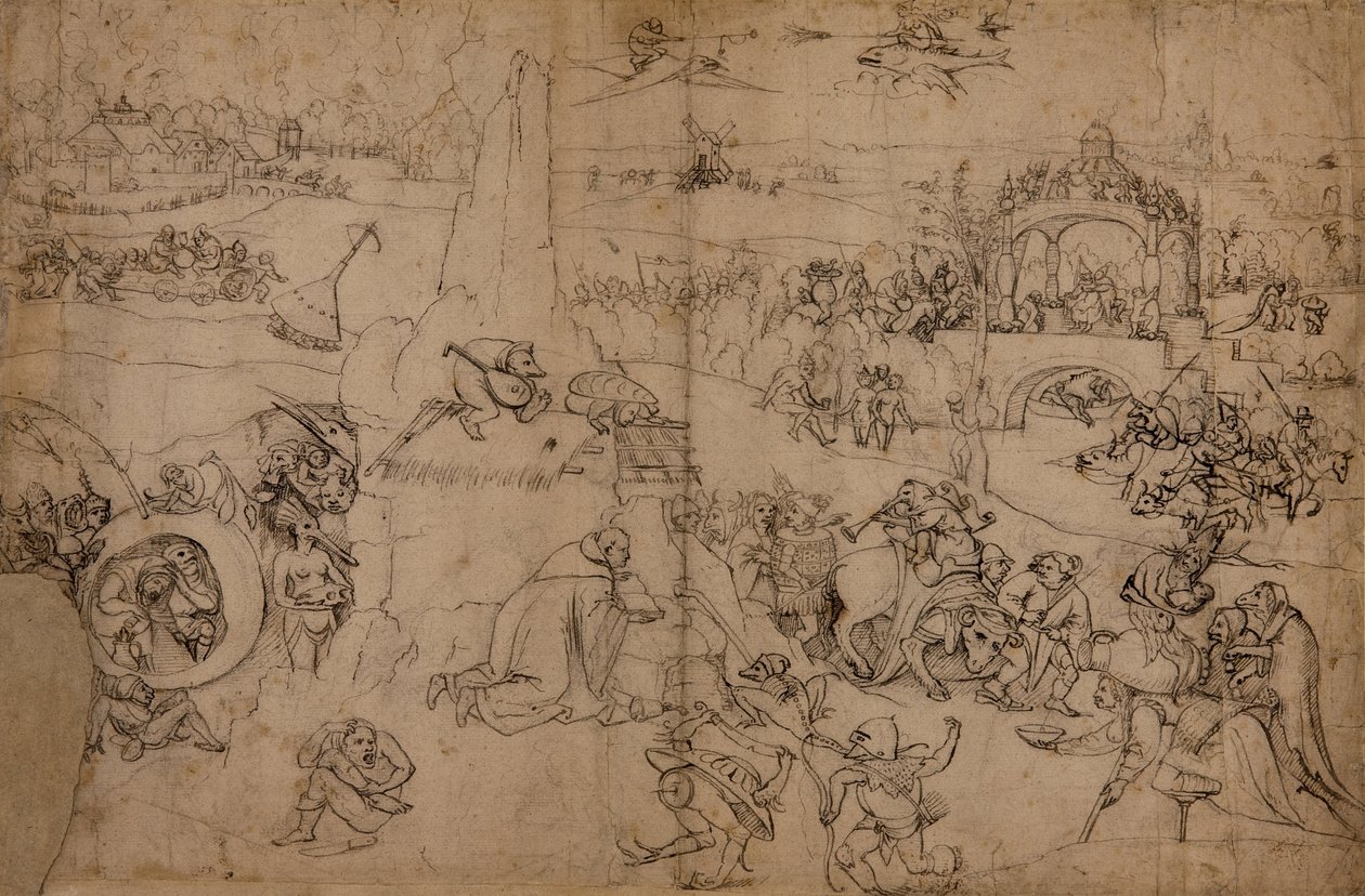 Die Versuchung des heiligen Antonius von Hieronymus Bosch
