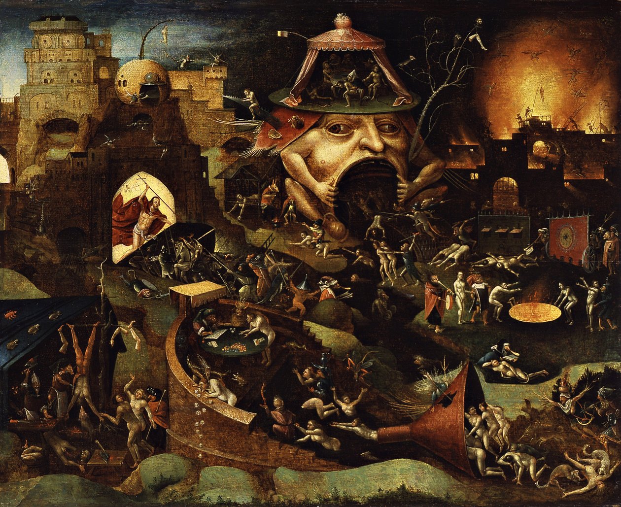 Christus in der Vorhölle von Hieronymus Bosch