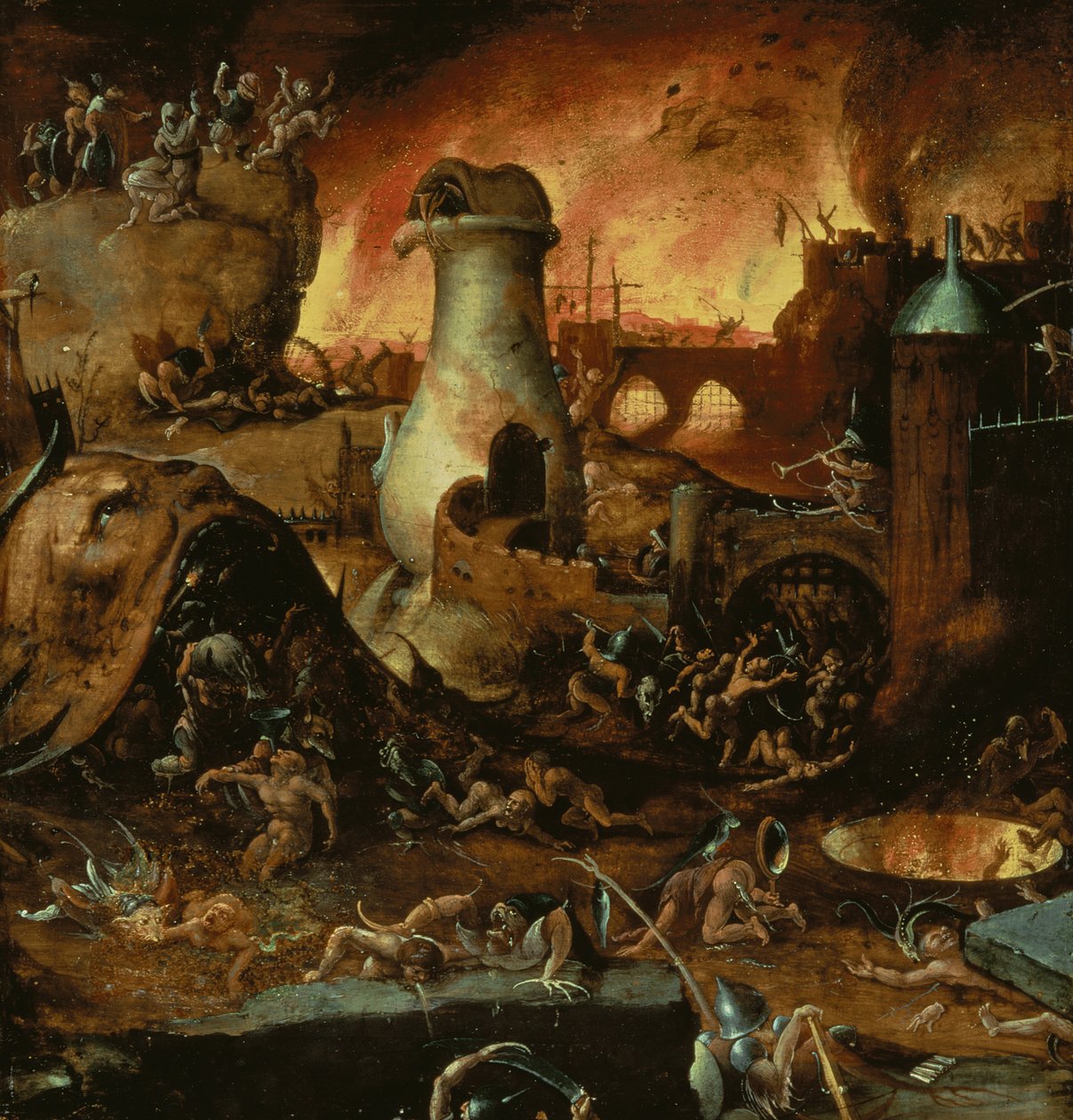 Hölle von Hieronymus Bosch