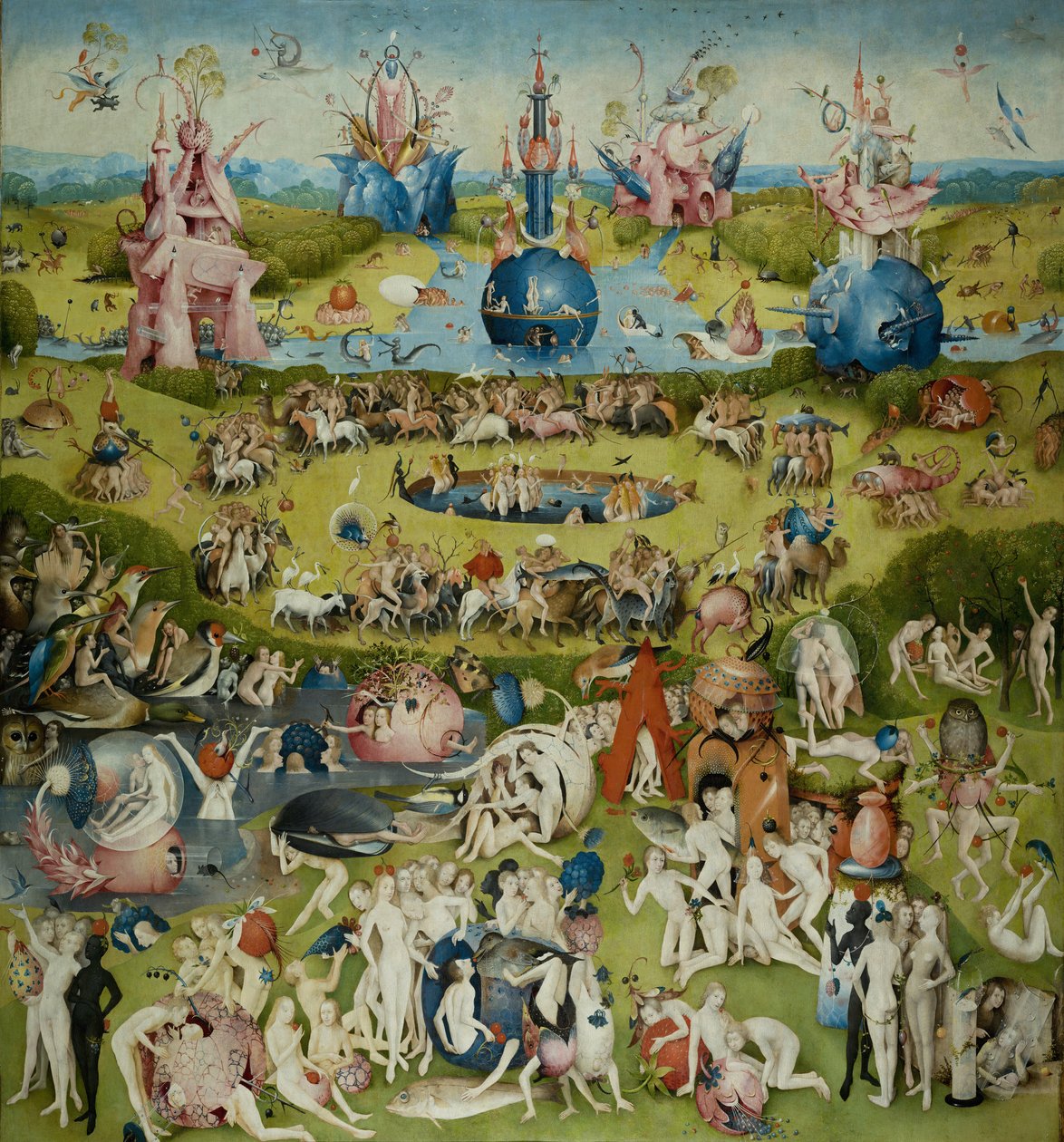 Der Garten der Lüste von Hieronymus Bosch