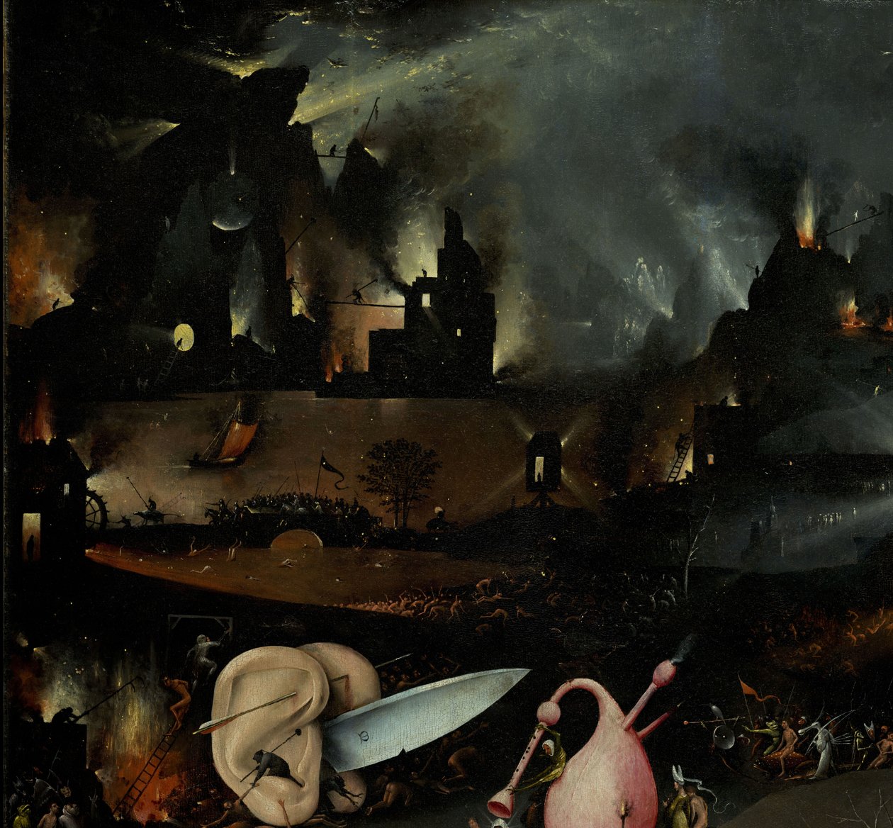 Der Garten der Lüste, 1490-1500 von Hieronymus Bosch