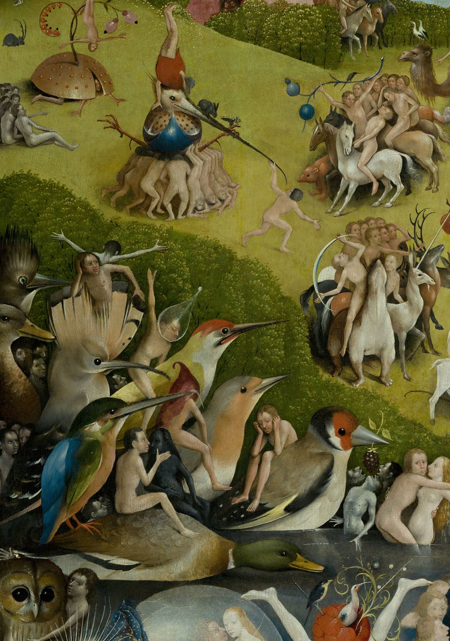 Der Garten der Lüste, 1490-1500 von Hieronymus Bosch