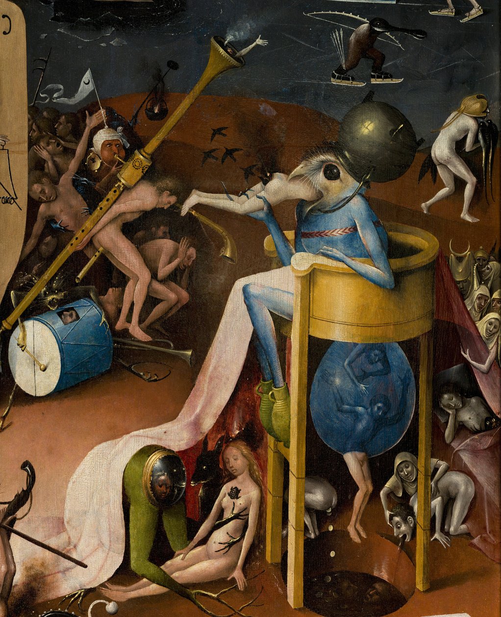 Der Garten der Lüste, 1490-1500 von Hieronymus Bosch