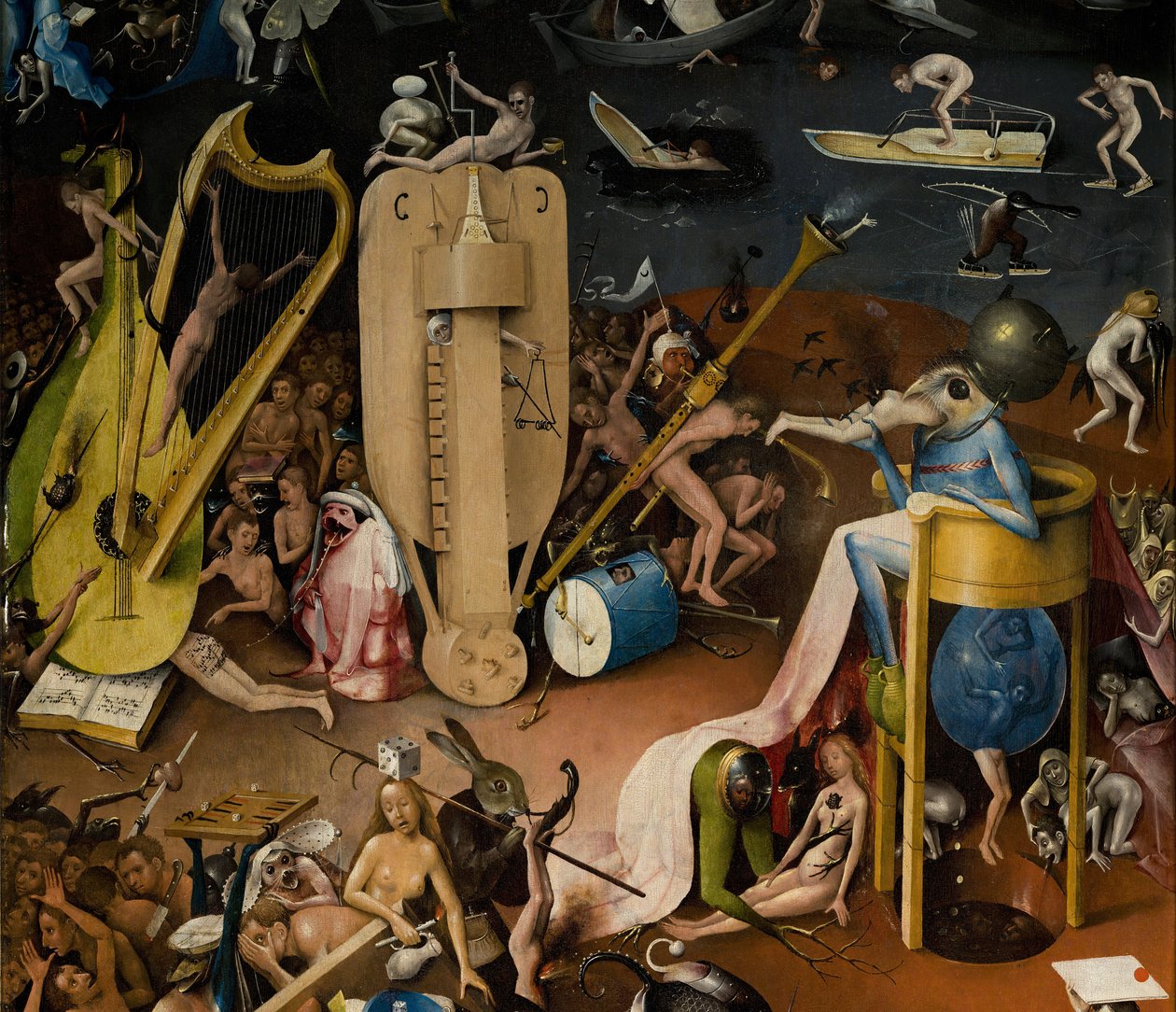 Der Garten der Lüste, 1490-1500 von Hieronymus Bosch