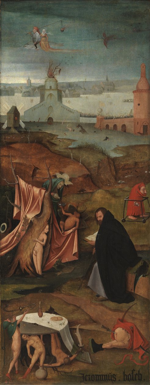 Die Versuchung des Heiligen Antonius von Hieronymus Bosch