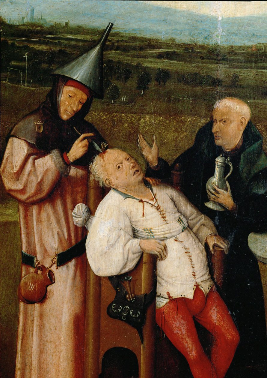Das Heilmittel gegen Torheit von Hieronymus Bosch