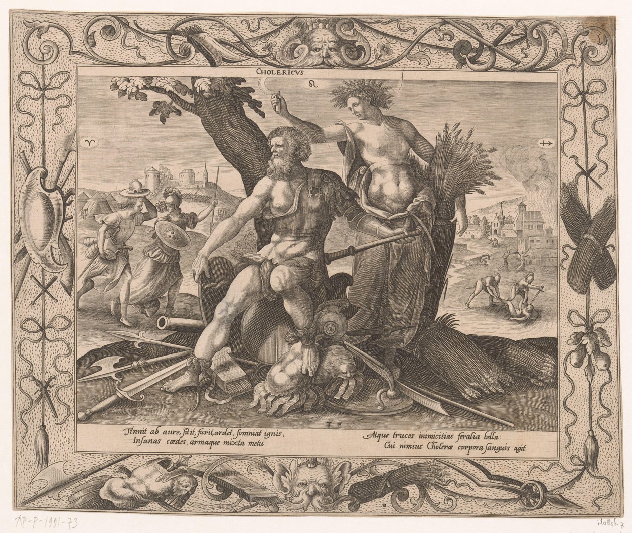 Cholerisch von Hieronymus Lederer