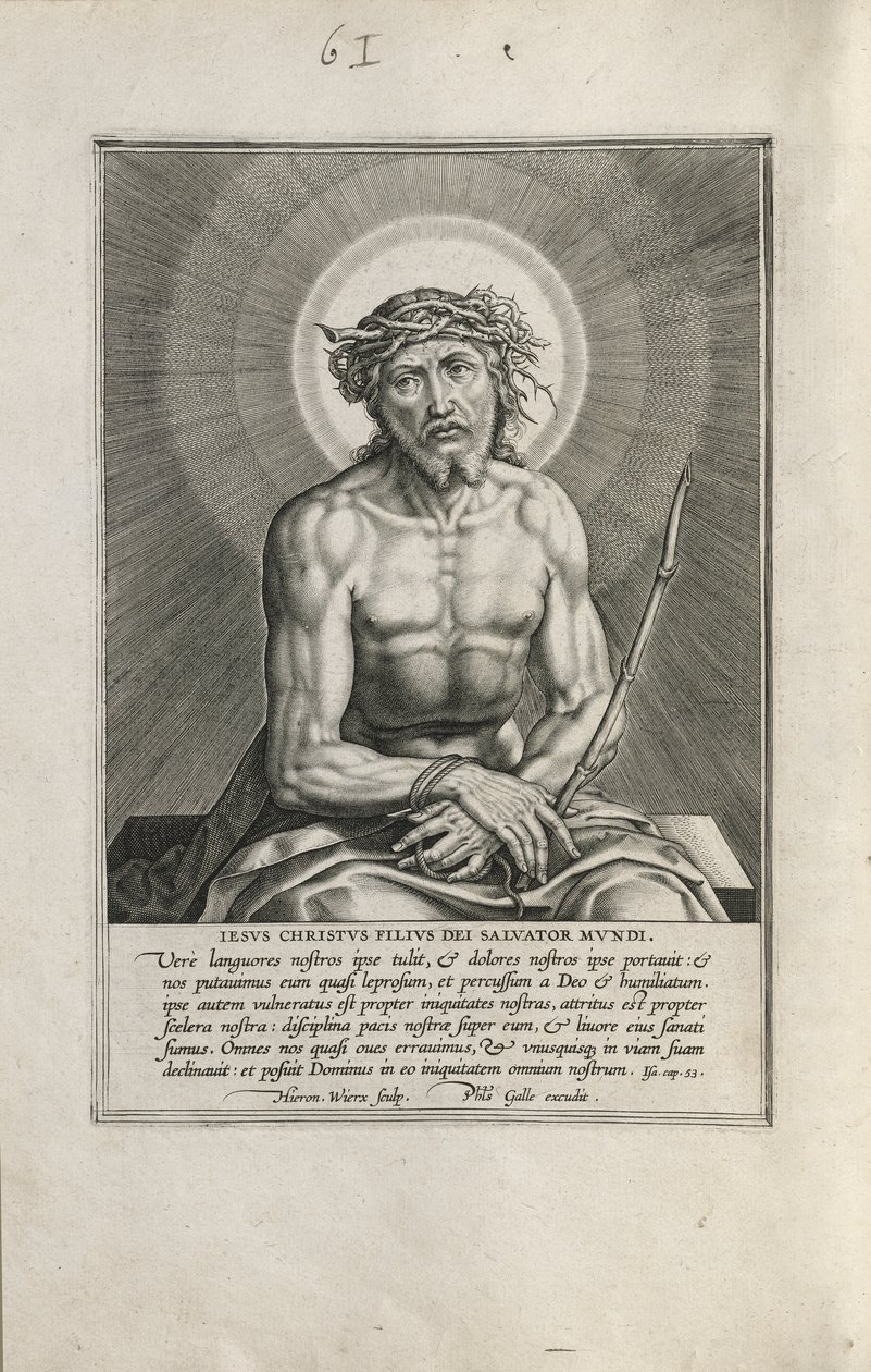 Ecce Homo von Hieronymus Wierix