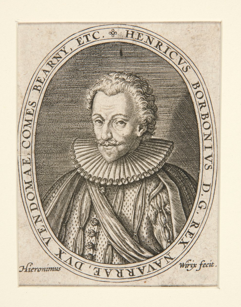 König Heinrich IV. von Hieronymus Wierix