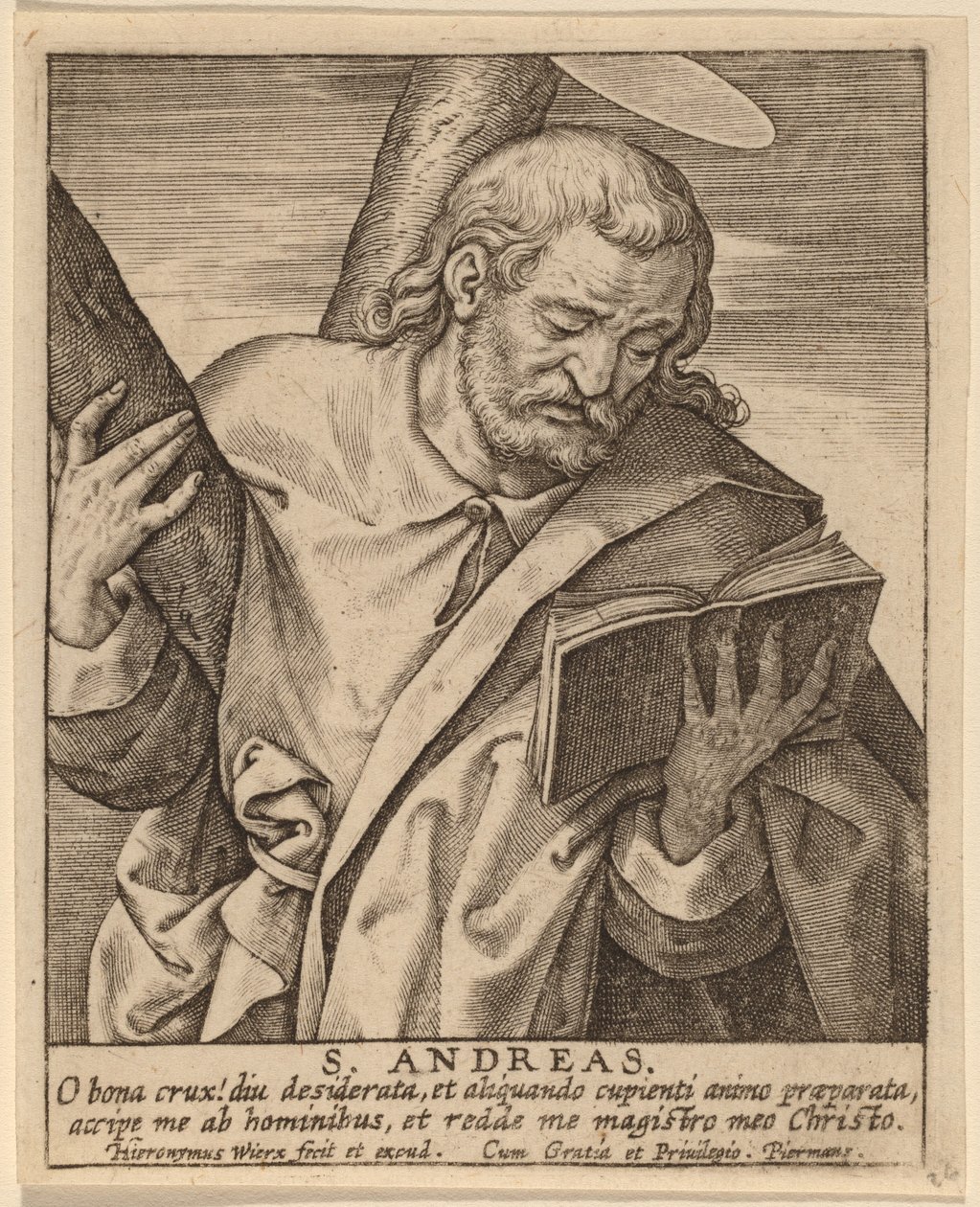 S. Andreas von Hieronymus Wierix