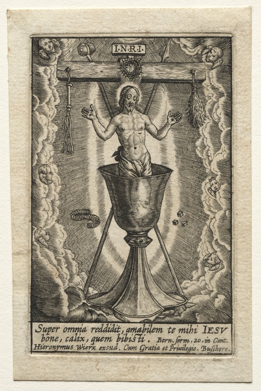 Das Blut des Erlösers von Hieronymus Wierix