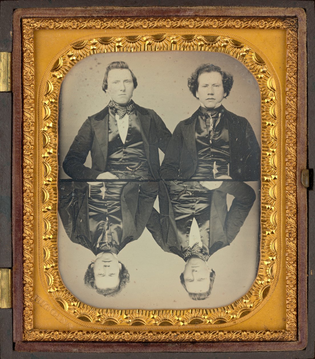Porträt von zwei Männern, ca. 1850 von Higgins