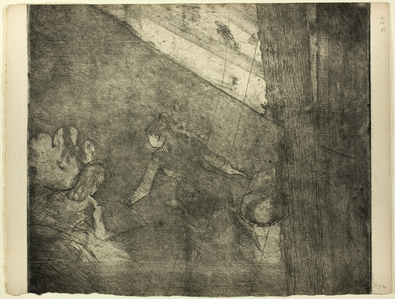 Im Café des Ambassadeurs von Hilaire Germain Edgar Degas